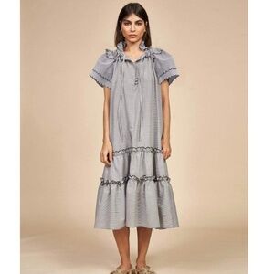 Hunter Bell Matthews Dress in Charcoal XS